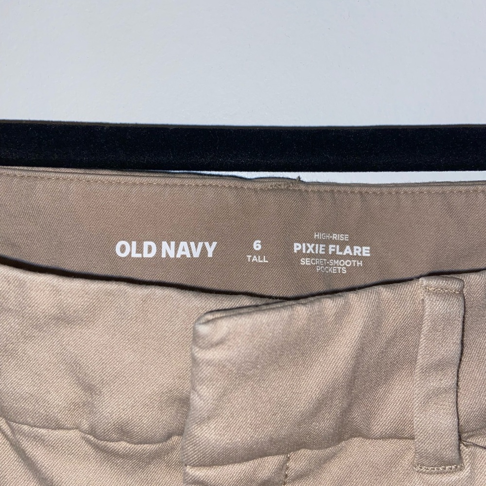 Old Navy Pixie Flare Trouser Pants - Tall/Long - Picture 5 of 5
